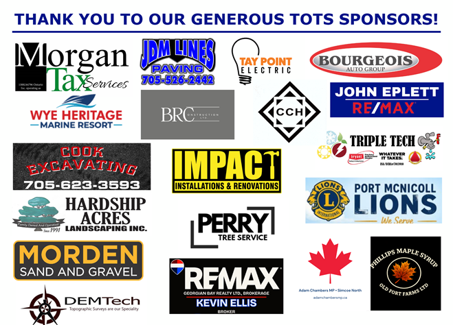 2026 TOTS Sponsors