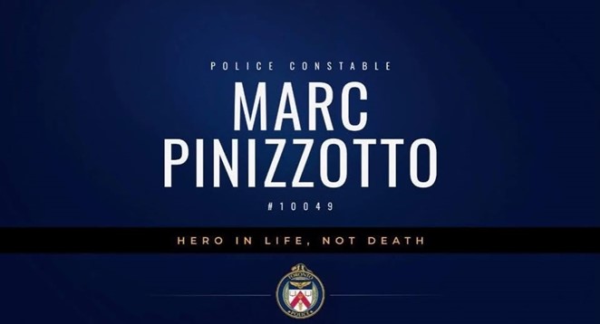 Toronto Police Officer Notice Photo